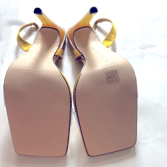 Beautiful sling back stiletto with rhinestone detail. Never worn. - Picture 3 of 6